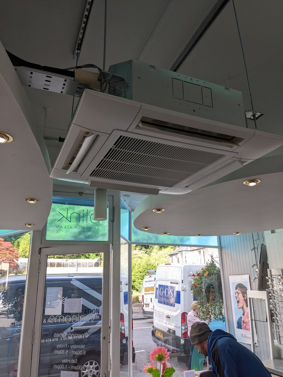 Air conditioning cassette completed and another happy customer 👍