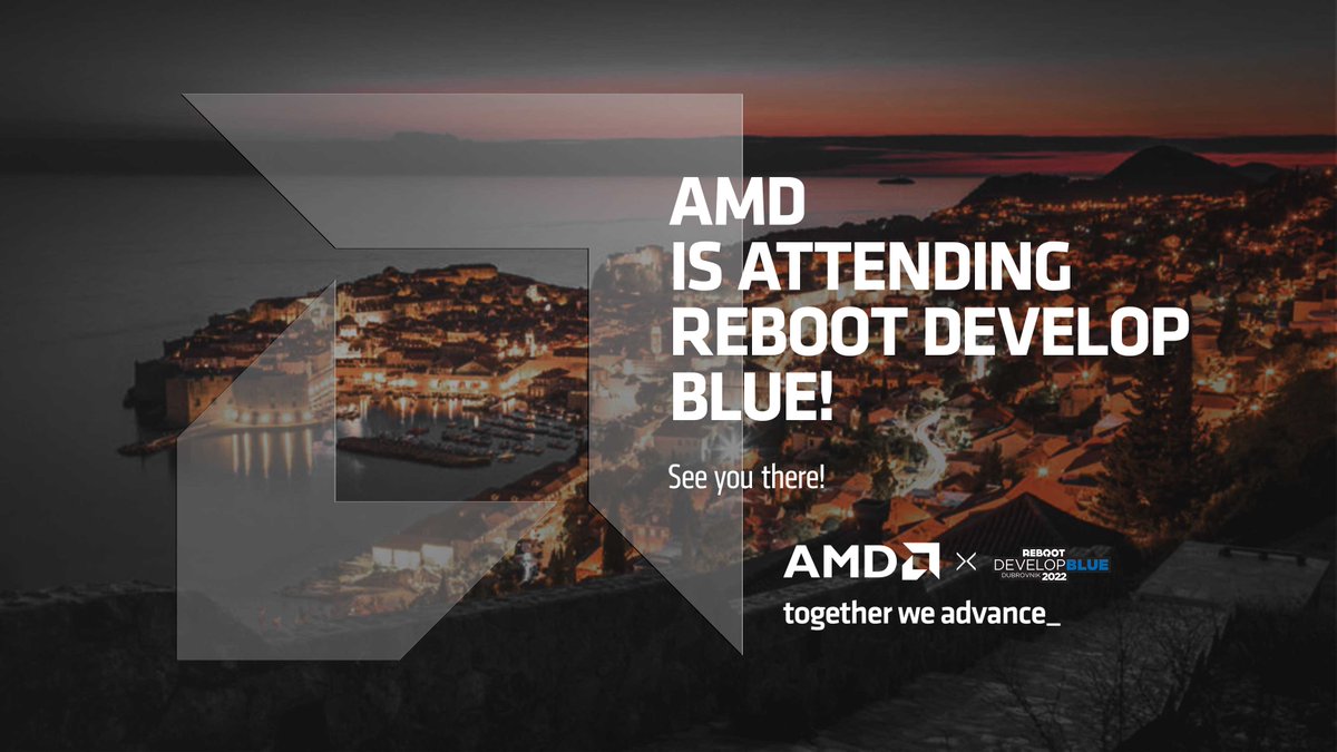 I'll be giving a talk on AMD FSR 2 at @RebootDevelop Blue in Dubrovnik, Croatia. Looking forward to meeting some fellow game devs and to finally make the graphics programmers pilgrimage to Sponza! :D