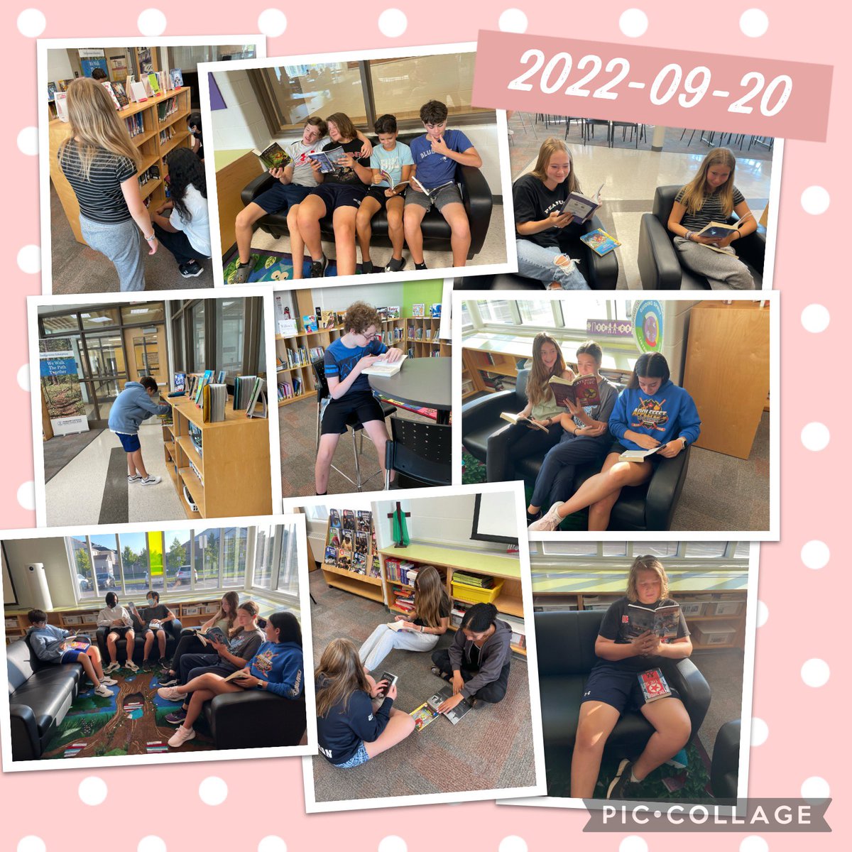 fi_mme's tweet photo. Students were excited for our first visit to the #learningcommons for this year. #DCDSBCommunity https://t.co/ctlZpv9MfV