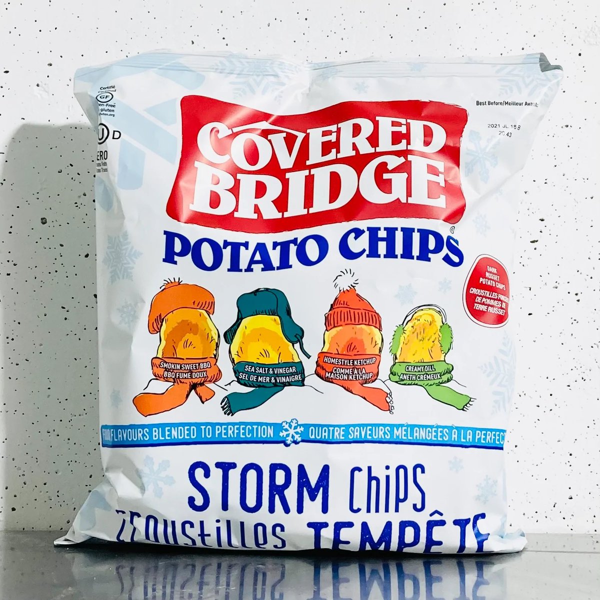 Get yer' storm chips #AtlanticCanada #CoveredBridge 

#TropicalCyclone #Fiona