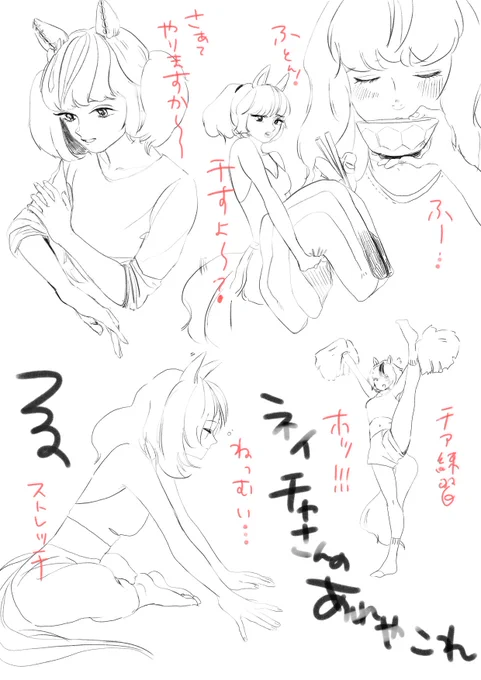 本の内容ラフ
コミケに出れても出れなくても
本作る!
#ナイスネイチャ 
