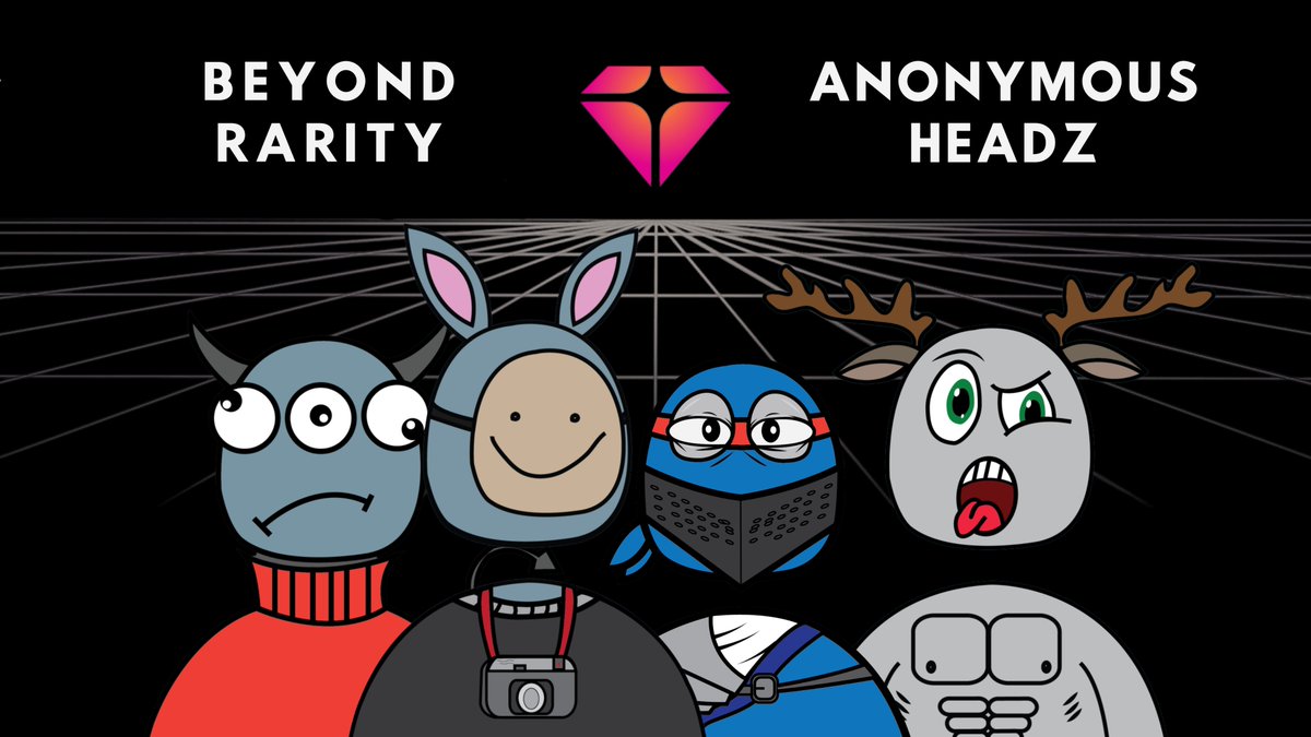 anonymousheadz's tweet photo. @anonymousheadz 🫱🏻‍🫲🏽@Beyond_Rarity 

We are proud to announce our partnership with Beyond Rarity. https://t.co/FQHSQGFbF4