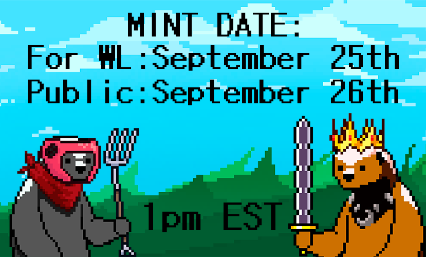 Honey Badgers 🦡| NFTs on Hedera | Mint 25 Sept. tweet media