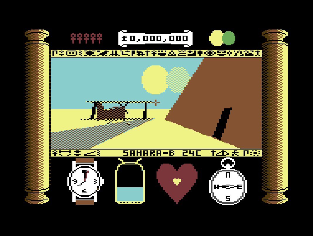 retroarcadian's tweet photo. I love this opening scene from Total Eclipse, though I love it more on some versions than others! Here we’ve got Amstrad CPC, Atari ST, Commodore 64 and ZX Spectrum for comparison. #Freescape #RETROGAMING https://t.co/sDdpR5ENQR