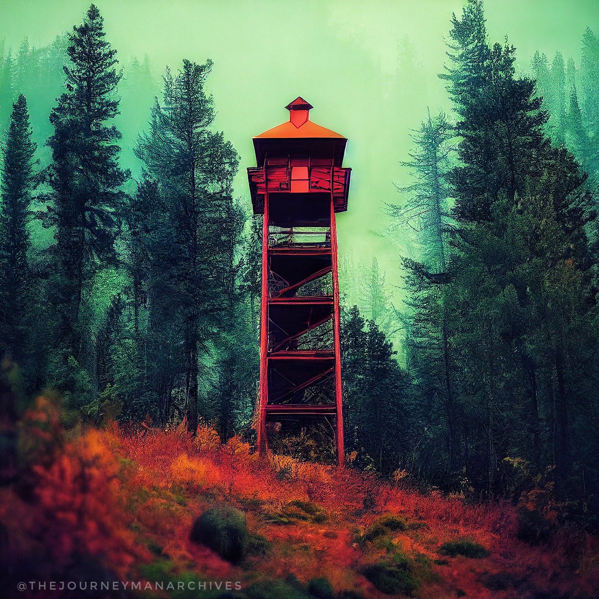 TheJmanArchives's tweet photo. Working a new series on IG, going with the title of “The Dark Range”.  Come join us on IG for the full story!
#ai #AIart #aiartwork #midjourney #midjourneyAi #midjourneyart #analoghorror #shortstories #writer #tinyfiction #fantasy #scifi #scifiwriter #fantasywriter https://t.co/2bUNccANmV