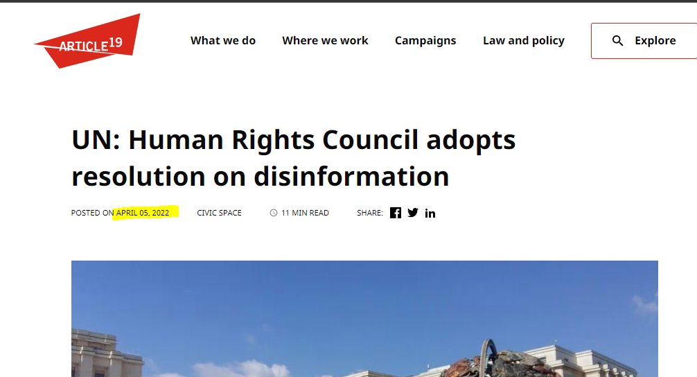 Esubalew_Ginbar's tweet photo. ➡️Five Month Ago, in 1 April 2022, the so called <UN’s rights council -> adopts ‘fake news’ resolution, States urged to tackle hate speech.  
➡️But, Who can control &amp; ask when this UN human right council it self create fake news, statements in the name of expert investigation??? https://t.co/j0ONaRW6c6