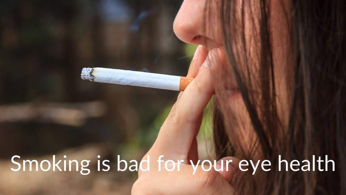 If you smoke, another reason to give up is your #EyeHealth. Smokers are more likely to develop age related macular degeneration. #EyeWeek bit.ly/3lLL74o @myvisionmatters @shel_e_moseley @REENABARAI @rita1b @rhianlast @JasonWarriner1 @COPEScotland @HelenDon_RCN @DrKnut