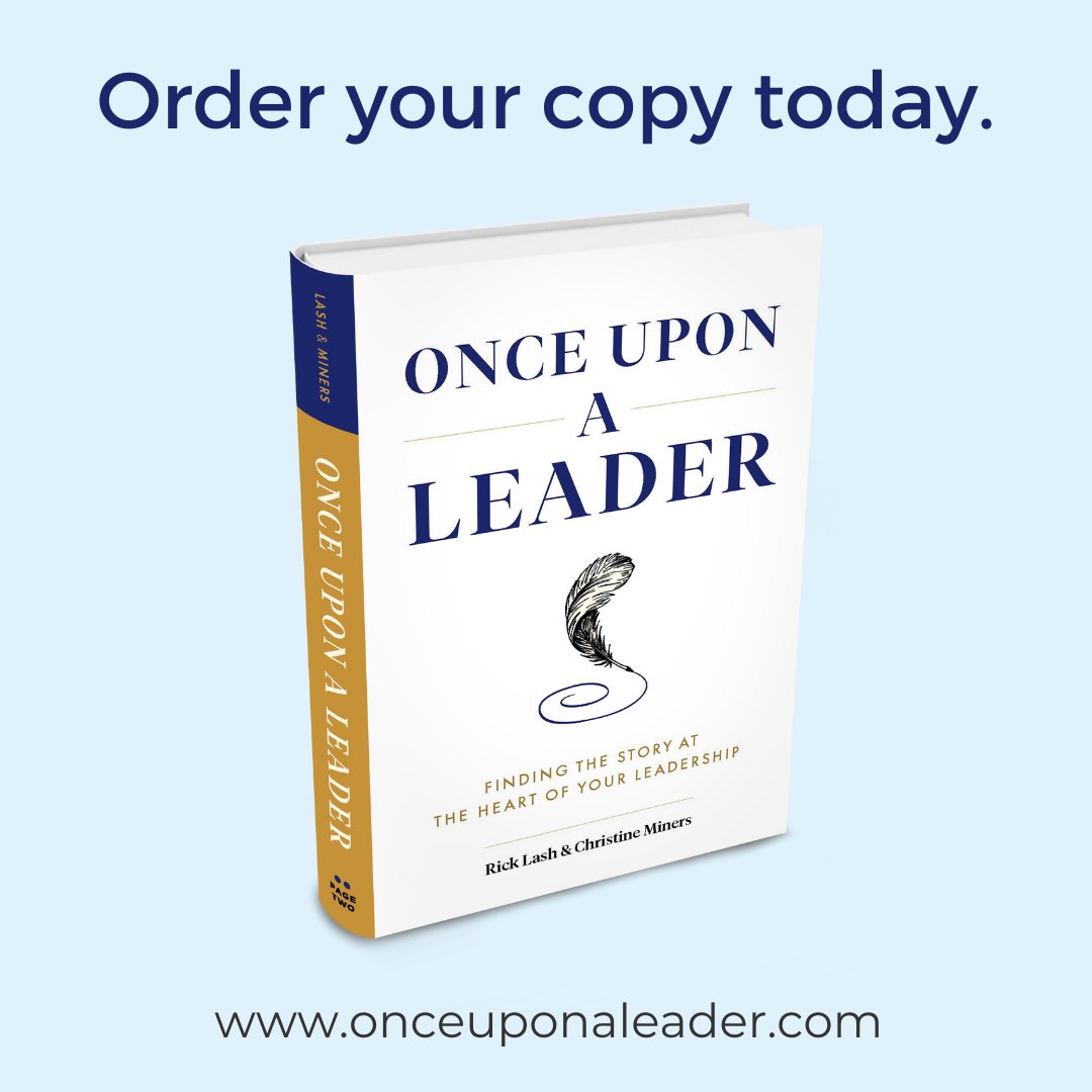 Once Upon a Leader is out now!

Thank you for supporting Christine Miners and Rick Lash on their journey to writing their first book.We hope you'll pick up a copy and find it to be an insightful guide into writing a new chapter of your leadership story.
onceuponaleader.com