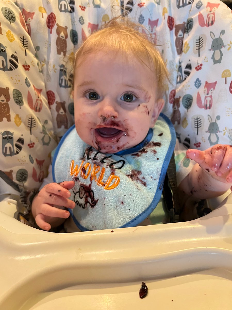 nicole_preilis's tweet photo. Documenting Ryker trying food for the first time, Haisley writing her name &amp; Daisy loving the ocean 💛 https://t.co/x4ccrPwqtH