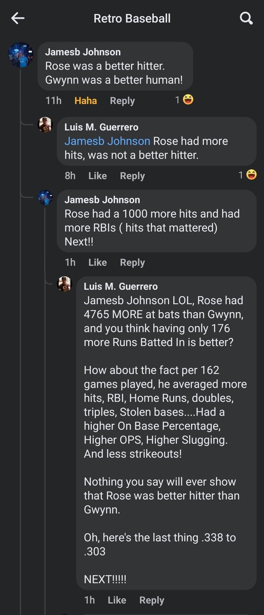 MrLuisMGuerrero's tweet photo. I love delusional baseball fans 😁
#RIP19 #TonyGywnn https://t.co/FLC7d4SMD0