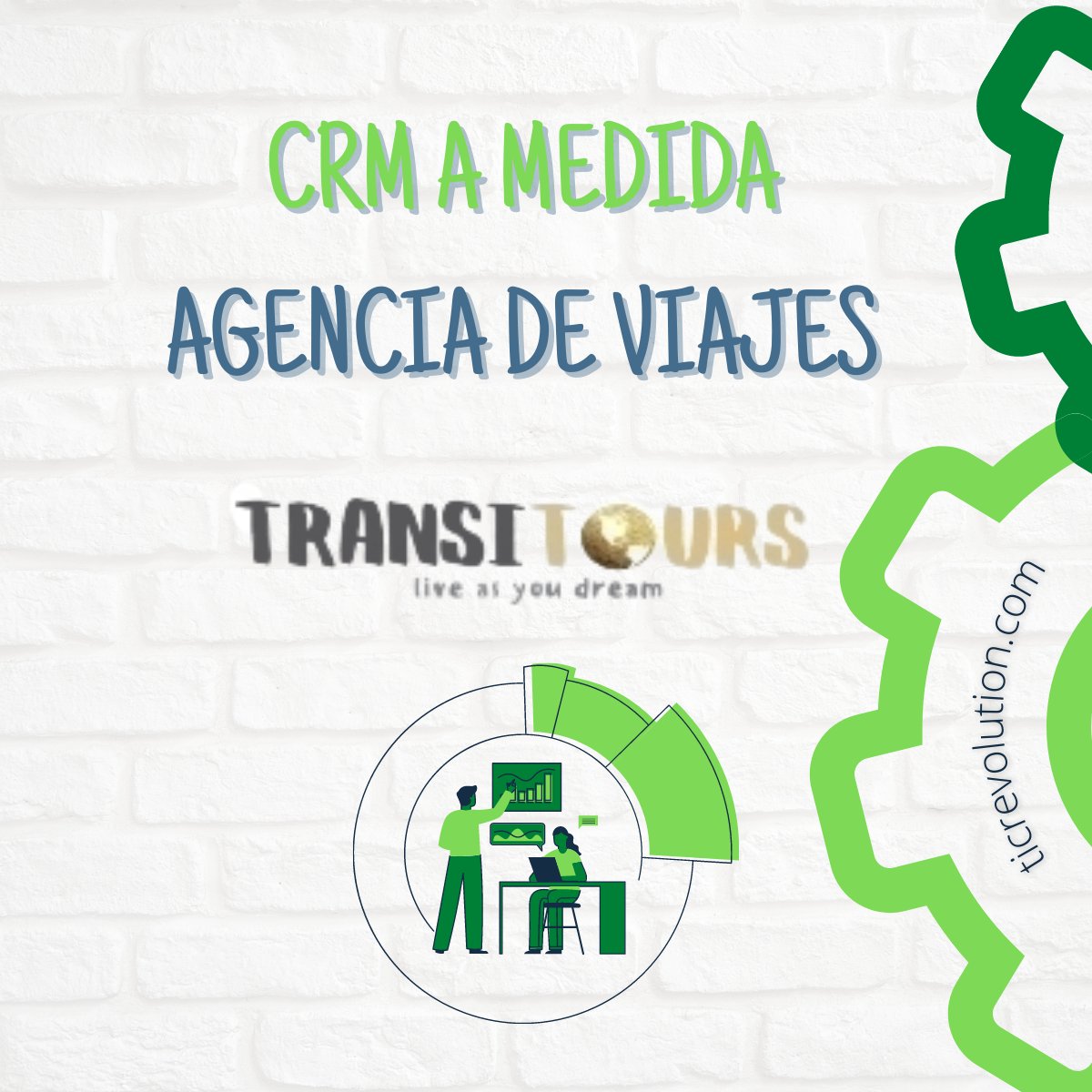 🎬 #Blogging | 𝗖𝗥𝗠 𝗮 𝗺𝗲𝗱𝗶𝗱𝗮 𝗽𝗮𝗿𝗮 𝗮𝗴𝗲𝗻𝗰𝗶𝗮 𝗱𝗲 𝘃𝗶𝗮𝗷𝗲𝘀 𝗧𝗥𝗔𝗡𝗦𝗜𝗧𝗢𝗨𝗥𝗦⁣
⁣Tras analizar su caso detenidamente, desde CRM para empresas ofrecimos a esta agencia de viajes un software CRM online que cumpliese todos los requisitos que nos planteaban