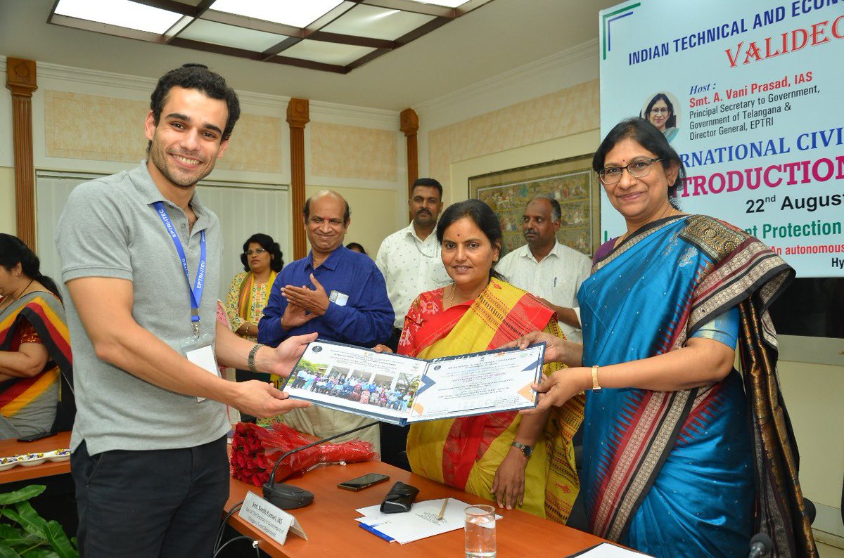 afandibayli's tweet photo. I sincerely appreciate the Civil Training Programme,  on “Introduction to 2030 Agenda” organized by @eptriindia. Once more, thank you! https://t.co/UVzrjW0N7R