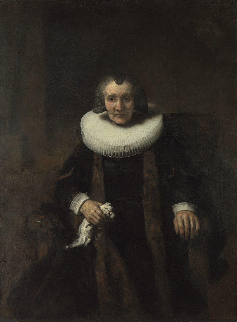BethanDurie's tweet photo. Gave my last members talk for a while @NationalGallery  last week about Rembrandt's portrait of Margaretha de Geer, although already planning my return talk on ruff collars found in the gallery's collection! https://t.co/Yu5ACeZnQA