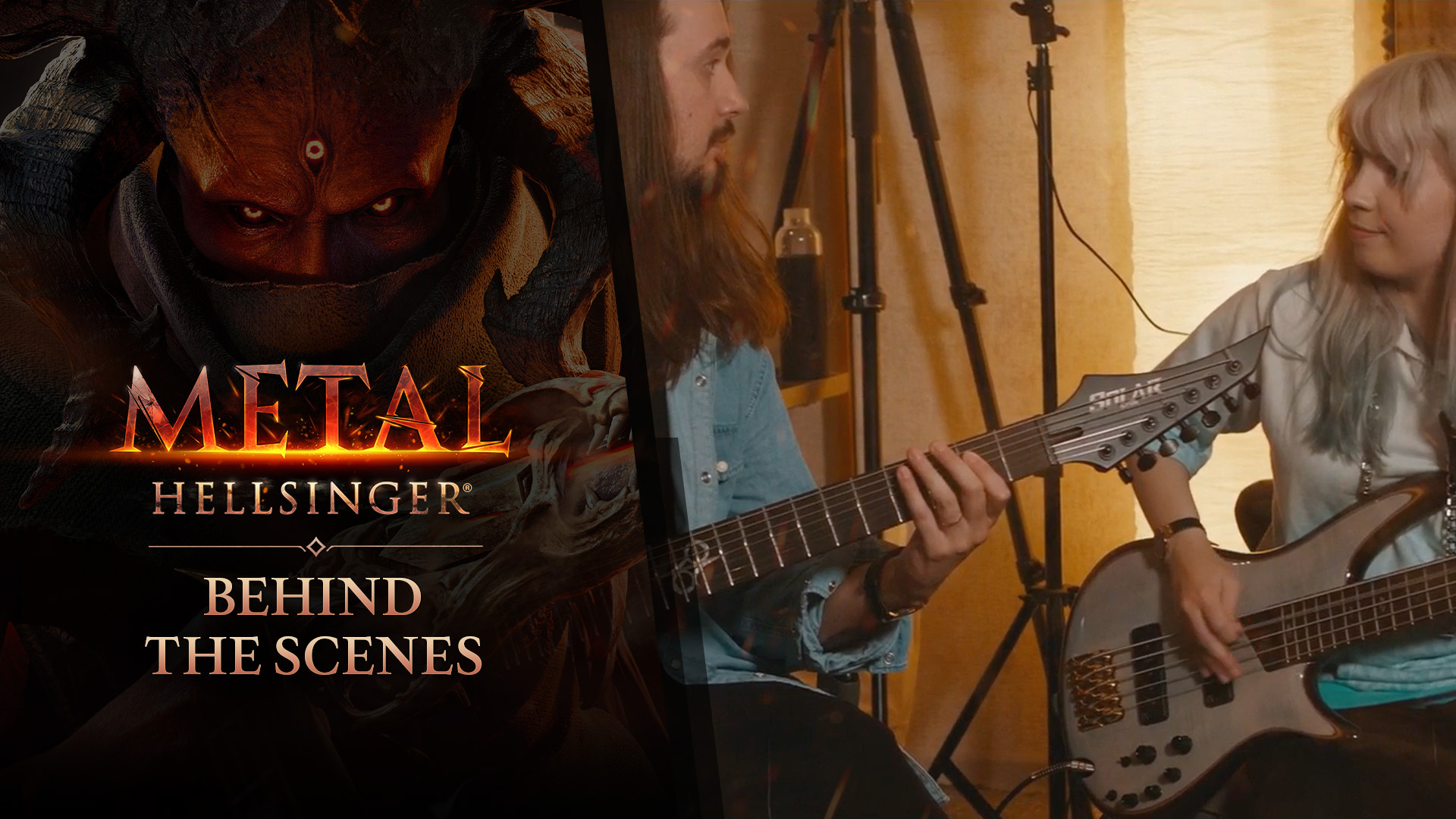 Metal: Hellsinger on X: You've headbanged through the Hells. Now see how  they were created. Discover the origins of Metal: Hellsinger in these  exclusive behind-the-scenes interviews with the game's creators, music  composers