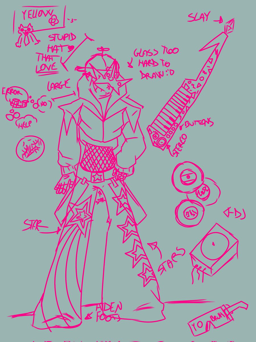 Yellow Flower (@_Flower_501) on Twitter photo 2022-09-20 14:11:09 I just want to say that, I return to 80s for his dress and keytar ( I think the sketche is more detailed)
#freshsans #newstyle #undertaleAU I just want to say that, I return to 80s for his dress and keytar ( I think the sketche is more detailed)
#freshsans #newstyle #undertaleAU