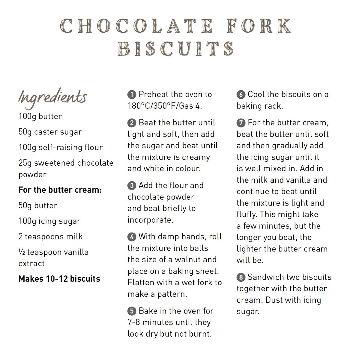 graffeg_books's tweet image. With #GreatBritishBakeOff's grand return to our screens, we thought we'd share a baking recipe from one of our books each week for all those feeling inspired.

Kicking off, we have Chocolate Fork Biscuits featured in Flavours of England: Afternoon Tea 🍫bit.ly/3qP44pG