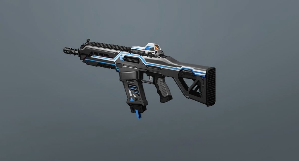 FARLabsAI's tweet photo. A sneak peak of our concept art: Farcana's Assault Rifle 👀 https://t.co/LNAvHQqngb