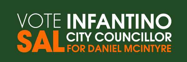 vote_sal's tweet photo. I am thrilled to announce that I will be running for City Councilor of the Daniel McIntyre ward. I pledge to stand with my neighbours and fellow business owners and make sure that your concerns are addressed at City Hall. Vote for me on October 26! #votesal #winnipeg https://t.co/gLmJkrWguO