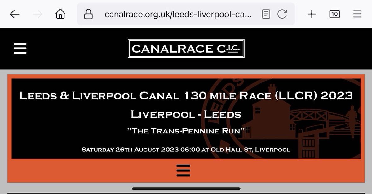 Entries for the three 2023 canal races open this Thursday 22nd September at 06:00 canalrace.org.uk