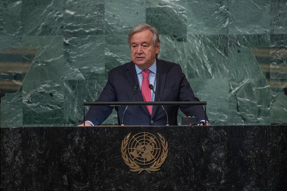 We are gridlocked in colossal global dysfunction. The @UN Charter and the ideals it represents are in jeopardy. We have a duty to act. We need concerted action everywhere anchored in respect for international law and the protection of human rights.