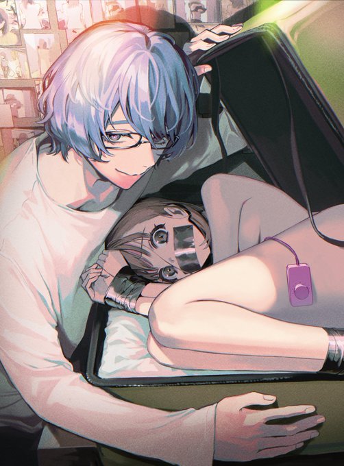 【お知らせ】本日発売開始のParasite Garden様()音声作品『203号の隣人は鍵束一つ残して消えた。』(R18)のコミカライズ、新タイトルロゴを担当させていただきました。どうぞよろしくお願い致します!(3枚目はファンアート)  