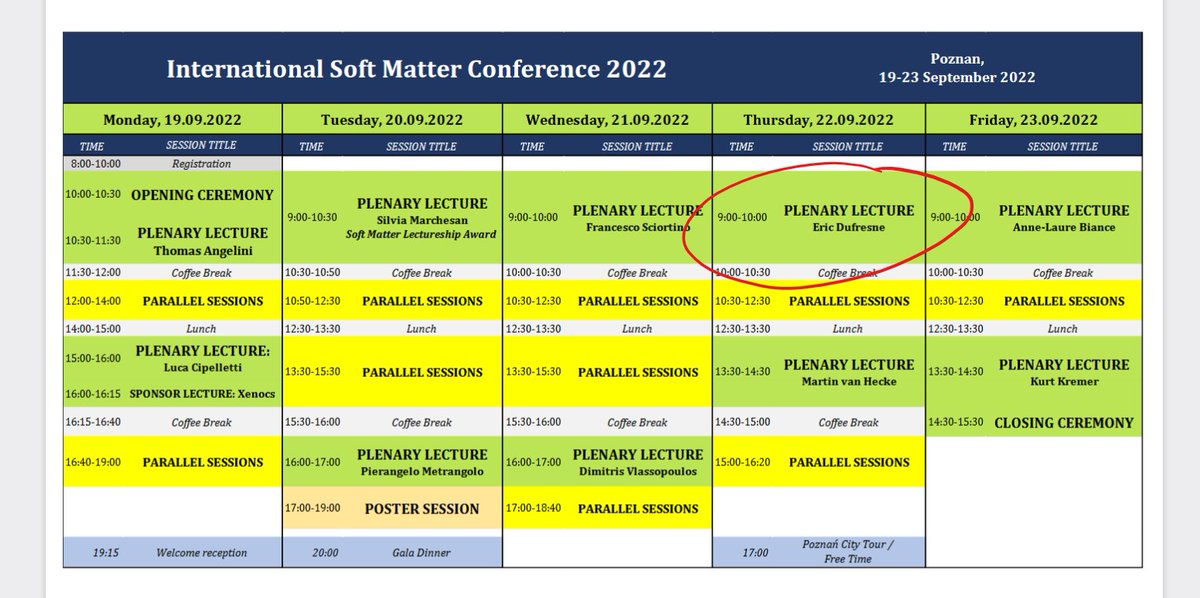 SoftLiv_Cornell's tweet photo. Watch out for Eric's talk on Thursday at 9 am Poznań time @ISMC2022 live from Ithaca! @CornellMSE 
It'll be all about active #softmatter, #phaseseparation, interactions and more!
https://t.co/SeKTV51u08
https://t.co/3d4SqQRzfs https://t.co/DO8TG3OLja