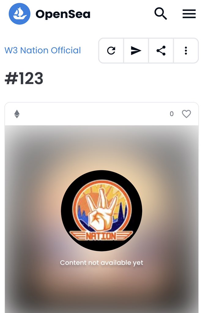 Jayzus_NFT's tweet photo. I just minted lucky number #123 of @W3NationNFT and o can’t wait for reveal 😁🙌 https://t.co/2R0k64myjc