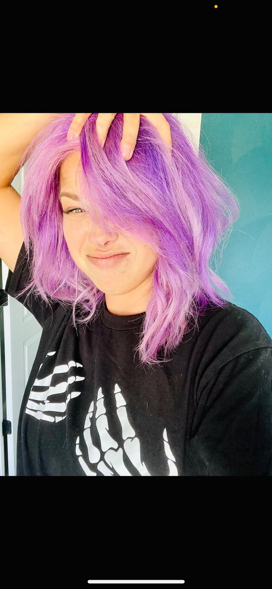 StrattonRichel's tweet photo. Well you voted and PURPLE won! So here it is!! #fashioncolor #purple #adventureteam #brichel #ghosthunters #sleeplessunrest https://t.co/nHjU7VJfae