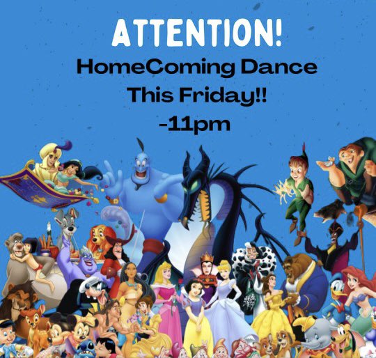 AtwaterFalcons's tweet photo. Homecoming Dance tickets are 🔥!! Get yours today. Remember we are NOT selling Friday or at the door. Dance starts after the game and ends at 11pm #FalconPlus #WeAreAtwater🔵⚪️ https://t.co/gYibKwkA3B
