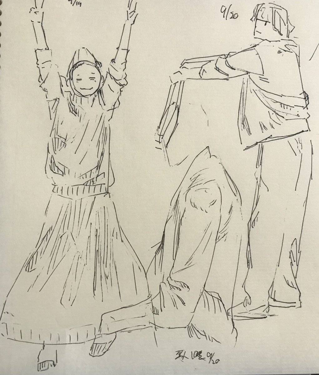 供養 #ゆるクロッキー 