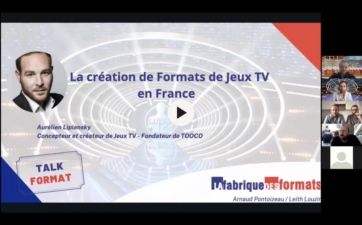 laFabFor's tweet photo. Vous avez raté notre #talkformat du 14/09 sur la #création des #jeuxtv avec @AurelienLipI &amp; @MikaMoreau ? Aucun souci, le #replay est disponible sur notre chaîne #YouTube : https://t.co/A0hrg6prYT #audiovisuel #format #tv #madeinfrance 📺 💻 https://t.co/7xlMASjbbH
