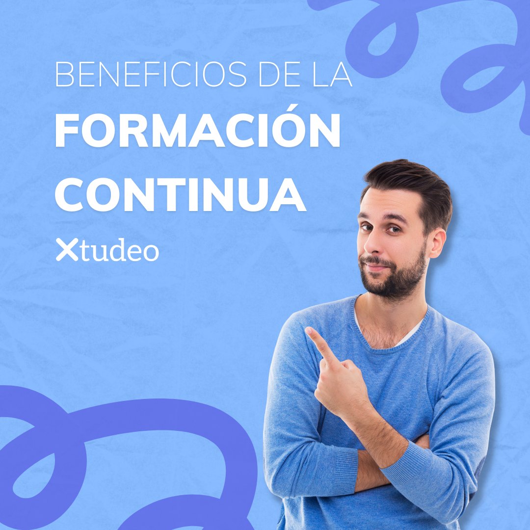 xtudeo's tweet photo. 💡#FormaciónContinua: Mejor perfil profesional.

¿Quieres saber más?👇

#formacion #ventas #cursosonline #habilidadesprofesionales #microlearning #clasespracticas #capacitación #aprendizajes #formacionprofesional #formacioncontinua #elearning https://t.co/Dffx5Qq5Vg