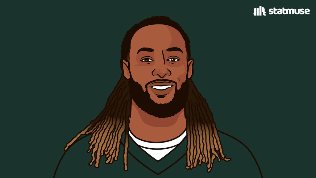 statmuse's tweet photo. In Week 2, Aaron Jones had more rush yards than 

Derrick Henry 
Dalvin Cook 
Najee Harris 
Austin Ekeler

combined. https://t.co/erg16xOTMz