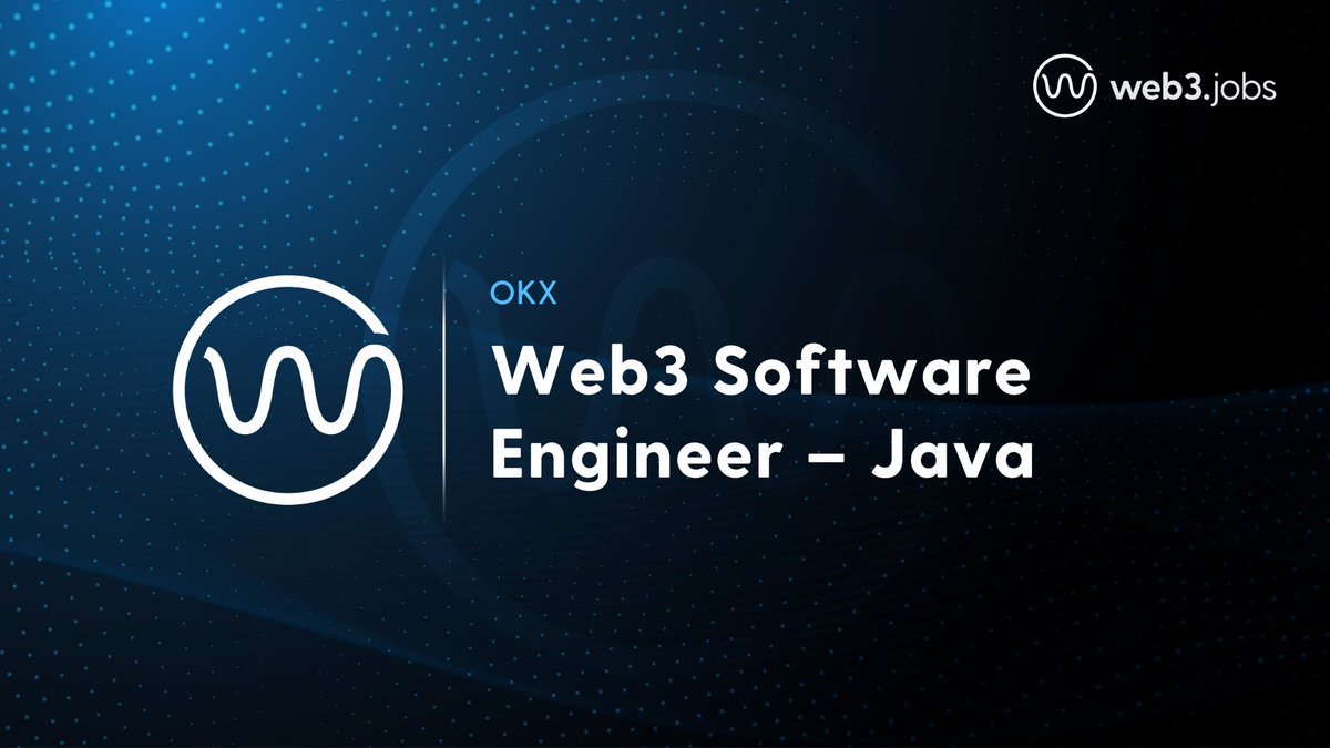 Web3jobs - Crypto Jobs, Solidity, NFT jobs (@yourweb3jobs) / Posts / X