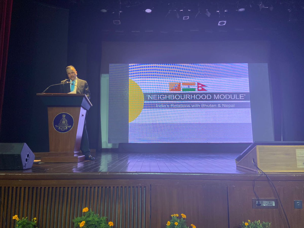 AnuragSrivstava's tweet photo. Delighted and honored to be invited again, this time to address Officer Trainees of #97FC @LBSNAA_official. Coincidentally on this day 23 years back, I joined the #66FC here to embark on a career in the civil service! https://t.co/syAZM7gu0A