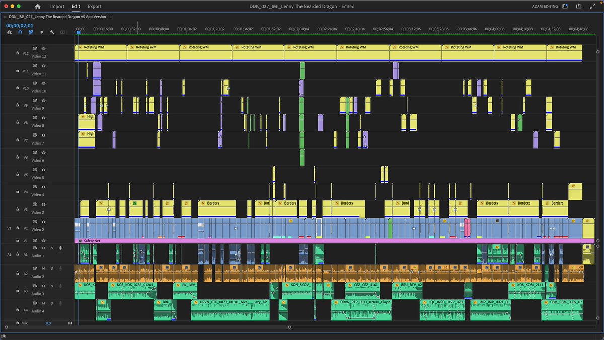 bausermedia's tweet photo. #TimelineTuesday Timeline from the latest episode of It's Me! for Dodo Kids. This was an especially fun one. https://t.co/Z8iGYNCM0C @AdobeVideo #editing https://t.co/uAc7790nWP