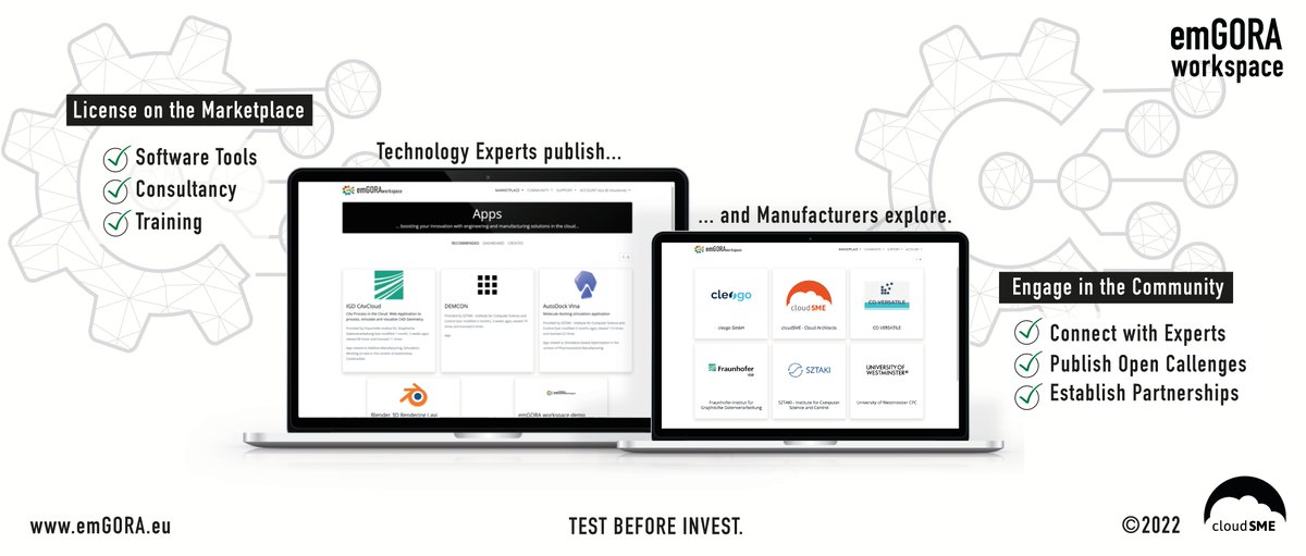 Offer your software tool to present, promote &amp; facilitate examples of #innovation and #digitalisation to SMEs in a user-friendly way. 

Make it easier for SMEs to find solutions and improve your company's ability to connect with customers remotely.

#marketplace #ISV #SaaS #Sales