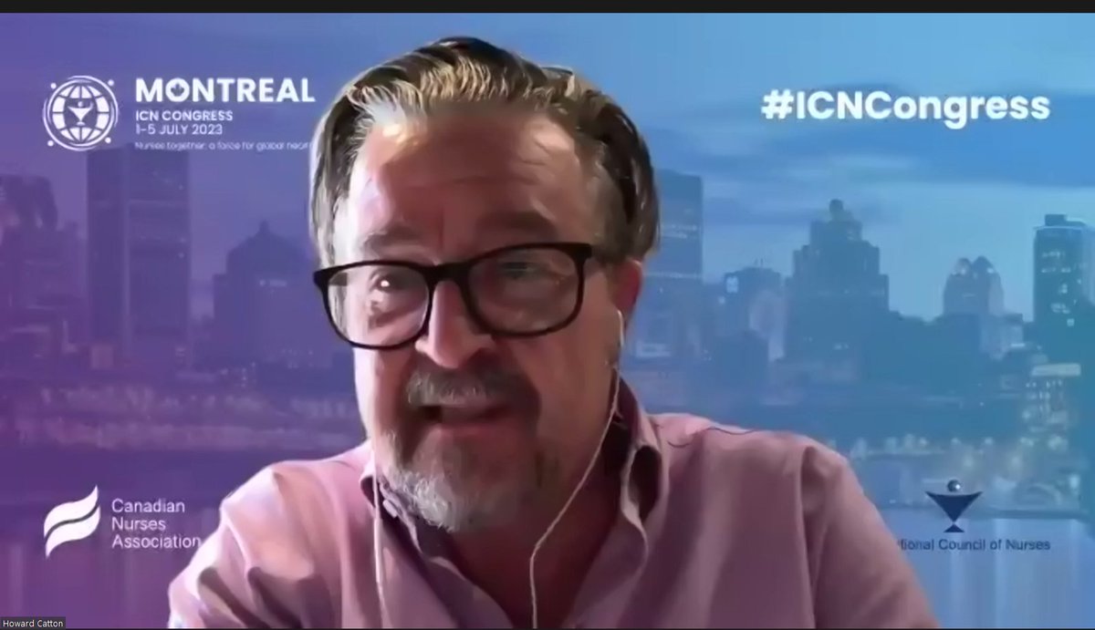 ICN (@icnurses) on Twitter photo Speaking at <a href="/WHO/">World Health Organization (WHO)</a> #Nursing and #Midwifery Global Community of Practice webinar “#MedicationWithoutHarm” ICN CEO <a href="/HowardCatton/">Howard Catton</a>: “ICN is calling for an end to criminalization of #nurses who commit open and honest mistakes and report them. We need a culture change.” Speaking at <a href="/WHO/">World Health Organization (WHO)</a> #Nursing and #Midwifery Global Community of Practice webinar “#MedicationWithoutHarm” ICN CEO <a href="/HowardCatton/">Howard Catton</a>: “ICN is calling for an end to criminalization of #nurses who commit open and honest mistakes and report them. We need a culture change.”