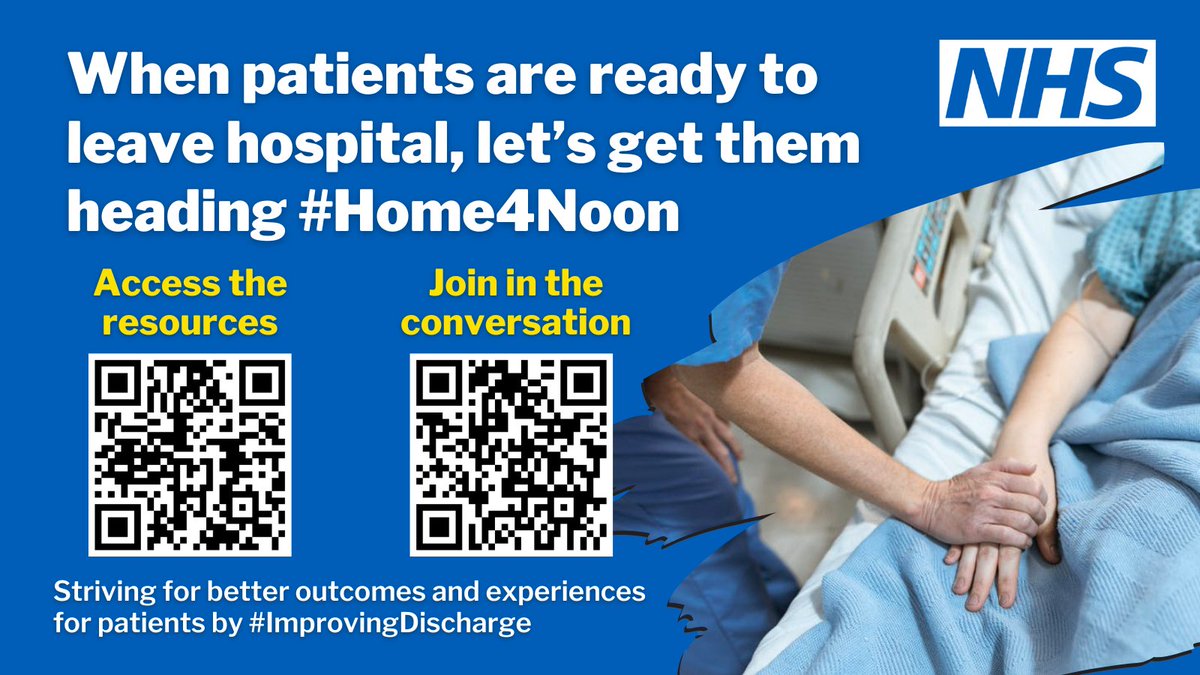 We want to hear your thoughts on #ImprovingDischarge for patients staying in hospital.
The #SolvingTogether platform is a great space for helping to answer the question “how can we get people heading #Home4Noon?” Head over to  ➡️ solvingtogether.crowdicity.com