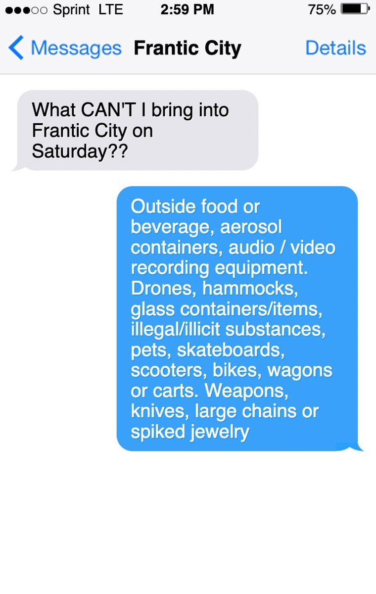 Getting ready for Frantic City? Here’s what you need to know!