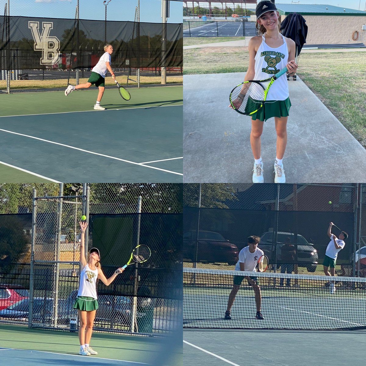 Airedales traveled to Van Buren last night for our last regular season match. 5A West Conference Tournament on Monday. #AiredaleTennis #Only1Airedale