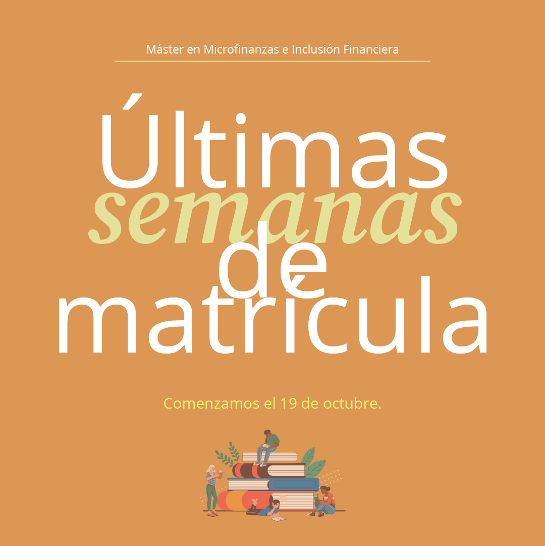 MicrocreditoUAM's tweet photo. 💡 Elegir sobre tu futuro está en tu mano. Estás a tiempo de formarte en una Máster que no solo cambiará tu vida sino la de muchas otras personas.

✅ Haz que tu trabajo mejore el mundo.

Últimas plazas: https://t.co/LyqzUkVFDB

#MMeIF #MasterMicrofinanzasUAM #microfinanzas #UAM https://t.co/JES2dTOYFd