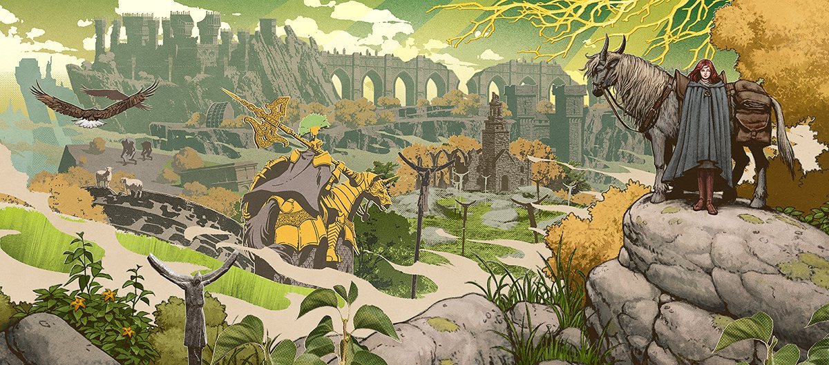 VideoArtGame's tweet photo. Fan art | Elden Ring

Artist: @ReptileEnclosed https://t.co/HLFFW16otx