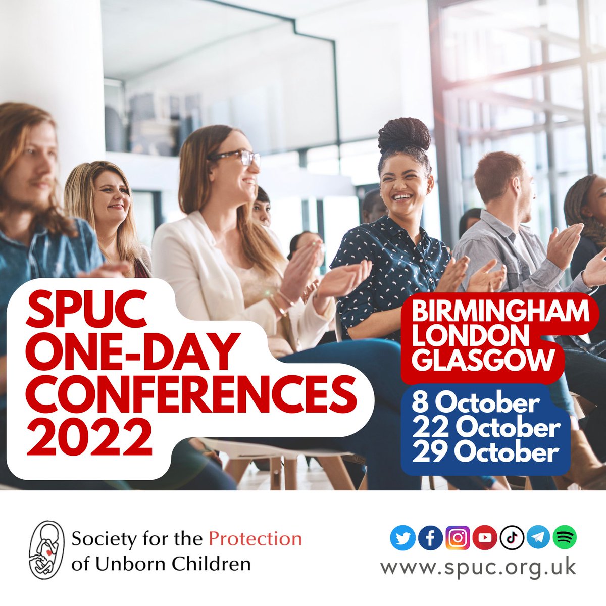 spucprolife's tweet photo. ONE-DAY CONFERENCES: You can now book online! ๐
Join us in Birmingham, London or Glasgow to hear from Fiorella Nash, Dr Gregory Pike, Dr Sharon James and Dr Helen Watt. We'd love to see you there! https://t.co/mbEVUvNC0Z