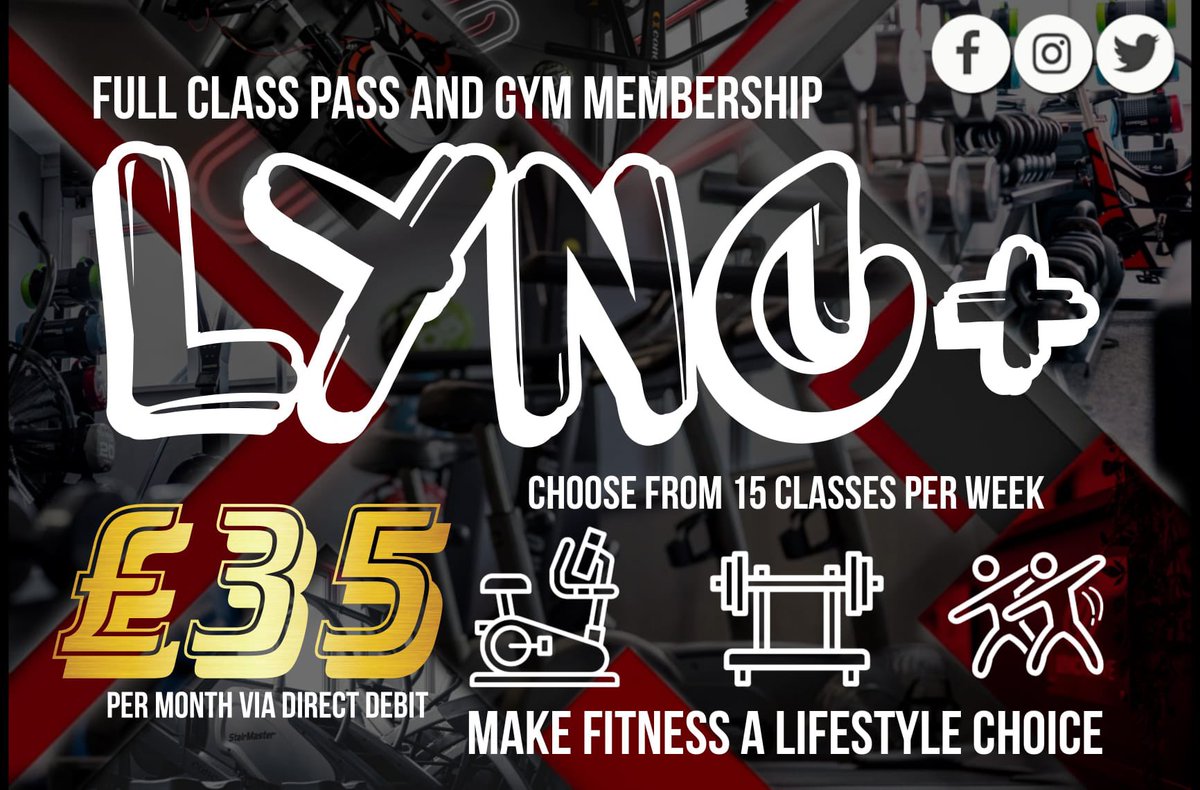 lync_active's tweet image. 🏃🏻Be 𝙖𝙘𝙩𝙞𝙫𝙚 with 𝗟𝘆𝗻𝗰 𝗔𝗰𝘁𝗶𝘃𝗲...🏃🏻‍♂️

🧘🏻‍♀️ Pilates 
🥊 BOX’N’BURN 
⚽️ Kickabout 
🛡 Gladiator Training
🥾 Bootcamp
🔥 HIIT

Our 𝗟𝗬𝗡𝗖 𝗣𝗟𝗨𝗦 membership, you get access to all our classes, fitness centre and boxing gym all for the amazing price of £35 👏🏼 #TeamLync
