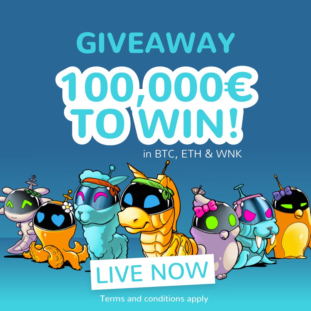 Winkybots NFT Fest 🎁 100,000€ Giveaway 🎁

👉 For NFT Winkybots holders only

👉 Round 1 from Sept 20 to Sept 28 with 25,000€ rewards value (approx. amount)

👉 Join our NFT Private Club on Discord to access the missions: discord.gg/ydQ4SSErt2

#Giveaway #NFTCommunity