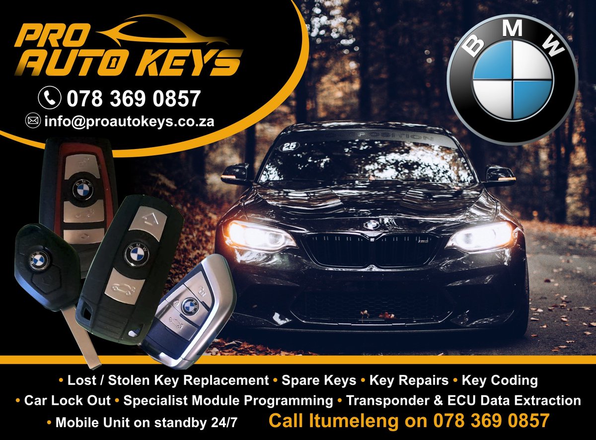 GorePrinting's tweet photo. PRO AUTO KEYS – Remote casing repair for a Chevrolet key. • Mobile Unit on standby 24/7 Drop us a message for a FREE quote!!
Give Itumeleng a call on 078 369 0857 or Email info@proautokeys.co.za
#KeyReplacement #keyrepairs #carlockout #KEYCODING #sparekey #proautokey #AutoKey https://t.co/3sKn4WaRm1