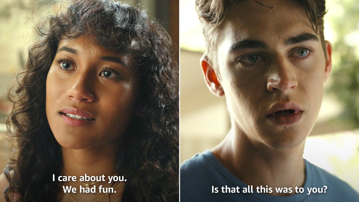 Learning about fun and first love with Hero Fiennes Tiffin and Sydney Park 🥲