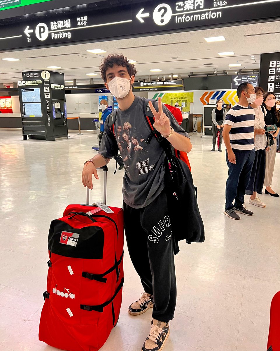 Konnichiwa 🇯🇵
 It’s race week again buddy 😎 
#GoFree #ForzaDucati <a href="/ducaticorse/">Ducati Corse</a>