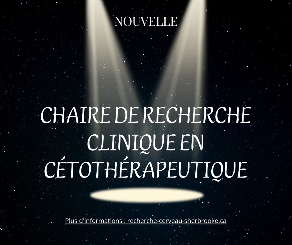 📣 Grande nouvelle 📣
L'Université de Sherbrooke et Nestlé Health Science s'associent pour promouvoir la recherche clinique en cétothérapeutique.
recherche-cerveau-sherbrooke.ca/.../grande-nou…